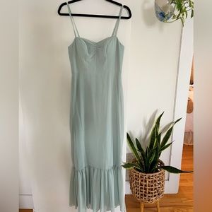 Azazie justina dress in agave